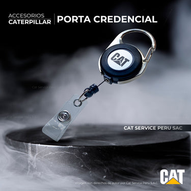 Porta Credencial Retráctil con Gancho